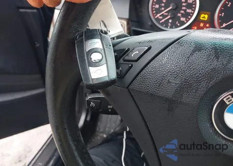 2007 BMW 530I from USA, damaged, VIN WBANE73537CM50545